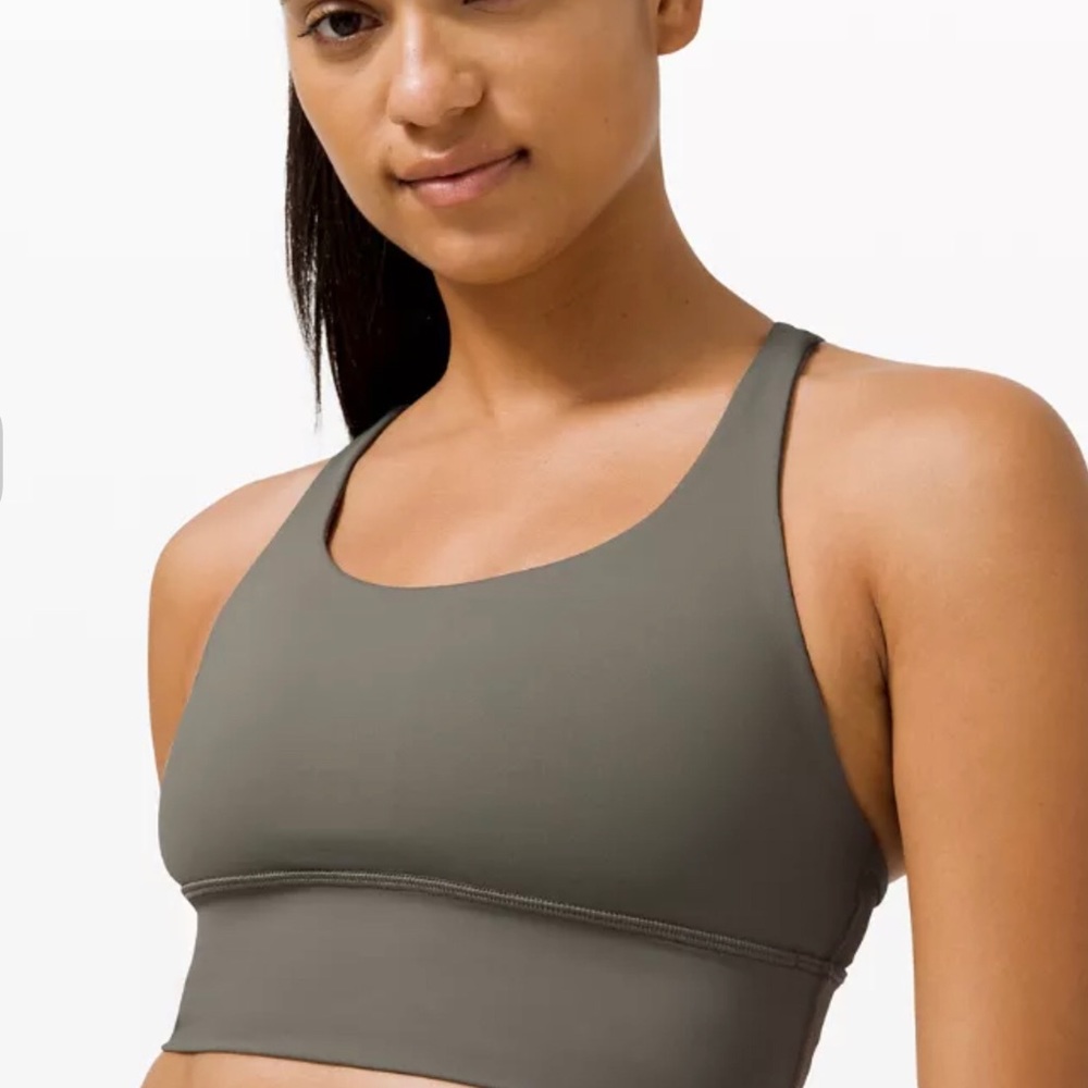 LLL Energy Longline Bra *mesh* (grey sage)